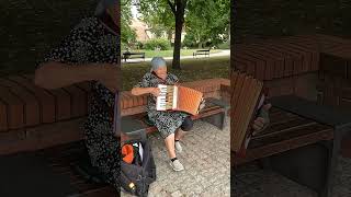 Warsaw Poland Street Music [upl. by Atineg16]