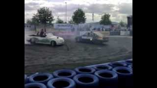 Opeltreffen Oschersleben 2012 Burnoutshow 2 [upl. by Ognimod514]