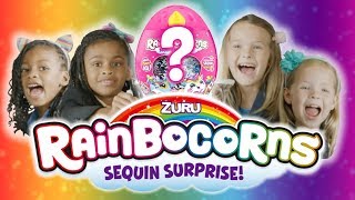 Tic Tac Toy and Naiah and Elli Toys Show  Rainbocorns Videos For Kids [upl. by Tannenwald390]