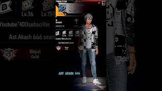 AST AKASH 666 Id Hlw guys Sobai Kemon Acen This Is New Video freefire garenafreeffire max [upl. by Dixil283]