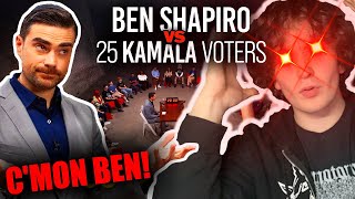 Ben Shapiro Does Surprisingly Well Against Strong Liberal Voters [upl. by Belcher]