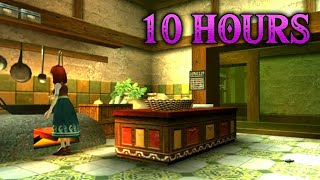 Zelda Majoras Mask Ambience  Stock Pot Inn  Kitchen  ASMR  Sleep aid  No music  3DS [upl. by Meier]