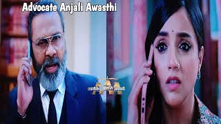 Advocate Anjali Awasthi serial today episode updateAnjali nhi pahunchi court Promo Breakdown [upl. by Eiluj]