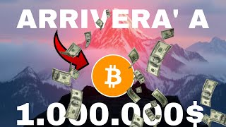 🚀BITCOIN E CRIPTOVALUTE ECCO COME POTREBBE ARRIVARE A 1 MILIONE DI DOLLARI🔥🔥 [upl. by Scevo]