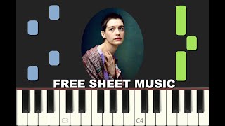 piano tutorial quotI DREAMED A DREAMquot from Les Misérables with free sheet music pdf [upl. by Amii]