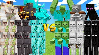 ULTIMATE 3v3 MOB BATTLE [upl. by Elboa]