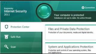 Kaspersky Internet Security 2011  Video Review [upl. by Atinna]