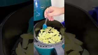 Air Fryer Fries trending friesrecipe fries music song airfryer [upl. by Onitsuaf96]