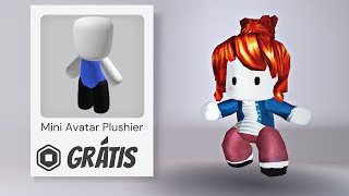 NOVO MINI AVATAR GRATIS COMO FICAR PEQUENO DE GRAÇA NO ROBLOX😱 [upl. by Dolan221]