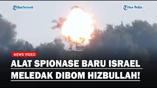 VIDEO AMATIR Alat Spionase Baru Israel Meledak Berkepingkeping Dibom Hizbullah [upl. by Ardnazil]