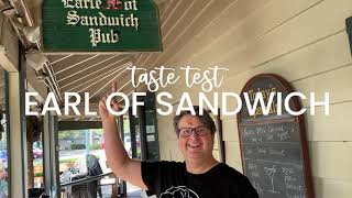 Restaurant Taste Test Earl of Sandwich in Hilton Head SC [upl. by Falk]