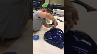 Suzuki GSXR 750 Gas Tank wrap Part 1 [upl. by Pavia]