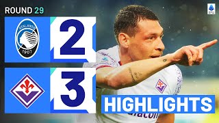 ATALANTAFIORENTINA 23  HIGHLIGHTS  Belotti scores twice ending season on a high  Serie A 2324 [upl. by Ayian300]