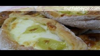 kaşarlı pide tarifi [upl. by Onairot]