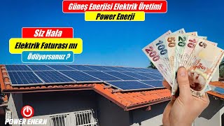 DİKKAT Yüksek Gelen Elektrik Faturasına Son Güneş Enerjisi Kurulum Maliyeti [upl. by Sanez]