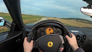 Ferrari 430 Scuderia 16M POV Ride  Onboard Sound amp LOUD REVS [upl. by Woolley]