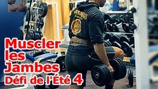 Séance de Musculation des Jambes Pour Sécher Défi 04 [upl. by Chrissy]