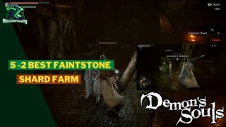 Demons Souls Remake 5 2 BEST Faintstone Shard farm for Blessed Weapons  Swamp [upl. by Salohcim429]