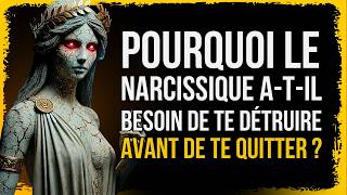 Pourquoi le Narcissique Doitil Vous Détruire Pour Vous Quitter  Stoïcisme [upl. by Lap]