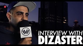 HHVtv  Dizaster Interview HIP HOP VANCOUVER [upl. by Eel]