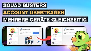 Squad Busters Account übertragen und auf mehreren Geräten gleichzeitig nutzen  SuperCell ID [upl. by Cj806]