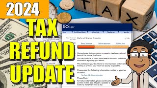 Tax Refund Update 2024  IRS Delays Transcript Codes ID Verification Schedule and Filing Tips [upl. by Pangaro]