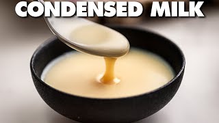 How To Make Condensed Milk  Homemade Condensed Milk [upl. by Beatrisa]