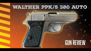 Walther PPKS Review  9mm Kurz 380 ACP  James Bonds Pistol [upl. by Resaec]