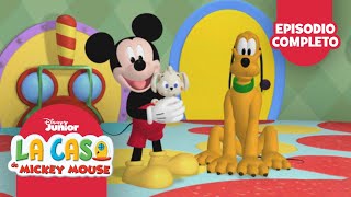 Mickey y Pluto Cuidan a Bella  La Casa de Mickey Mouse  Episodio Completo [upl. by Ciaphus]