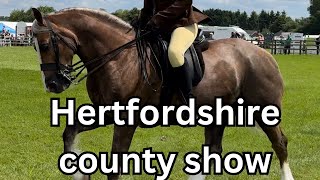 THATS SHOWING FOR YOU 🤦‍♀️  Hertfordshire County Show Ridden CampD’s Show Vlog [upl. by Hamil]