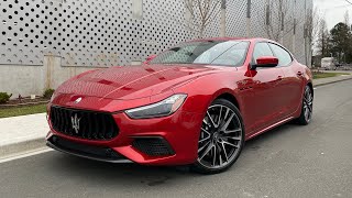 2022 Maserati Ghibli Trofeo Walkaround [upl. by Airal]