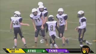 Middle School Football Championship Stuart Pepper vs TK Stone [upl. by Fernanda]