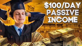 7 Passive Income Ideas for Students in 2024 100Day [upl. by Atinehs]