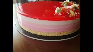 CHEESECAKE ALLE FRAGOLE TUTORIAL [upl. by Eijneb]