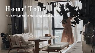 Apartment Tour  Small JapandiInspired Home in Malaysia  IKEA amp MUJI Finds [upl. by Kulda979]