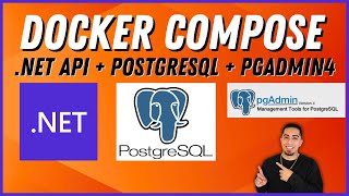 Dockerizing a NET 8 API with PostgreSQL and PgAdmin [upl. by Gytle]