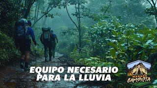 5 ARTICULOS NECESARIOS para la LLUVIA en un CAMPAMENTO [upl. by Dott]