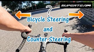 Bicycle Steering and Counter Steering Various Types  Superteam Wheels [upl. by Feirahs287]