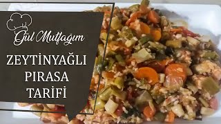 Zeytinyağlı Pırasa Bol Limonlu Nefis Zeytinyağli Pırasa Gül Mutfağım [upl. by Onailerua]