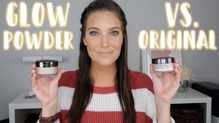 LAURA MERCIER TRANSLUCENT SETTING POWDER GLOW REVIEW amp DEMO  Sarah Brithinee [upl. by Turino]