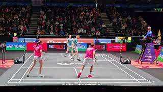 BADMINTON INSIGHT MairsMairs Vs EllisSmith  Yonex All England 2024 R32 NICE ANGLE [upl. by Deeyn]