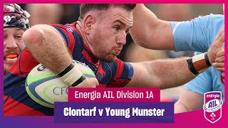 Clontarf v Young Munster  EnergiaAIL Highlights Mens Div 1A Rd 6 [upl. by Ardnod277]