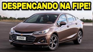 🚨 CARROS USADOS DESPENCAM na TABELA FIPE Saiba Quais Foram [upl. by Rozek]