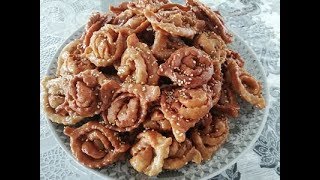 CHEBAKIA receta marroquí super facil Ramadan🌘 [upl. by Bully692]