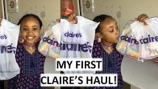 Claires Haul  Birthday Shopping Spree [upl. by Sloane]