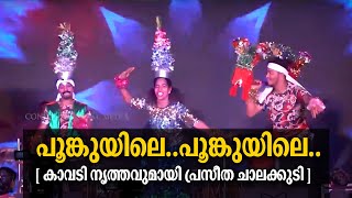 Poonkuyile poonkuyile  വേദിയെ ഇളക്കിമറിച്ച ഒരു നാടൻപാട്ട്  Praseetha chalakkudy  Akshaya paravur [upl. by Cresa860]