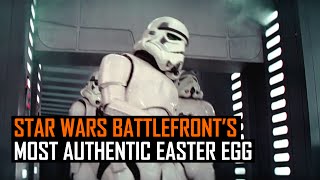 Star Wars Battlefronts most authentic Easter Egg Clonk [upl. by Allyn477]