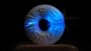 LIFE SAVER LIGHTNING Triboluminescence Slow Motion  Smarter Every Day [upl. by Holtorf]