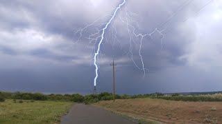 ДОЛГОЖДАННАЯ ГРОЗА В ДЕРЕВНЕ ⚡️ В Домике в Глуши 🏠 7 Мая 2024 Года [upl. by Teyut]