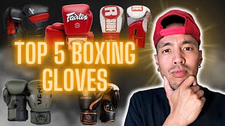 TOP 5 BEST BOXING GLOVES 🥊🔥 2023 [upl. by Zorah]